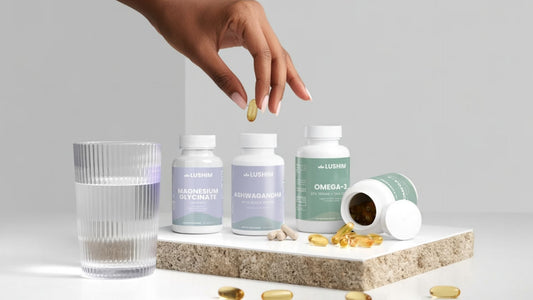 Calm supplement rich in nutrients designed to fight stress and alleviate anxiety effectively