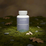 Ashwagandha herbal supplement promoting stress relief and mental well-being for holistic health improvement