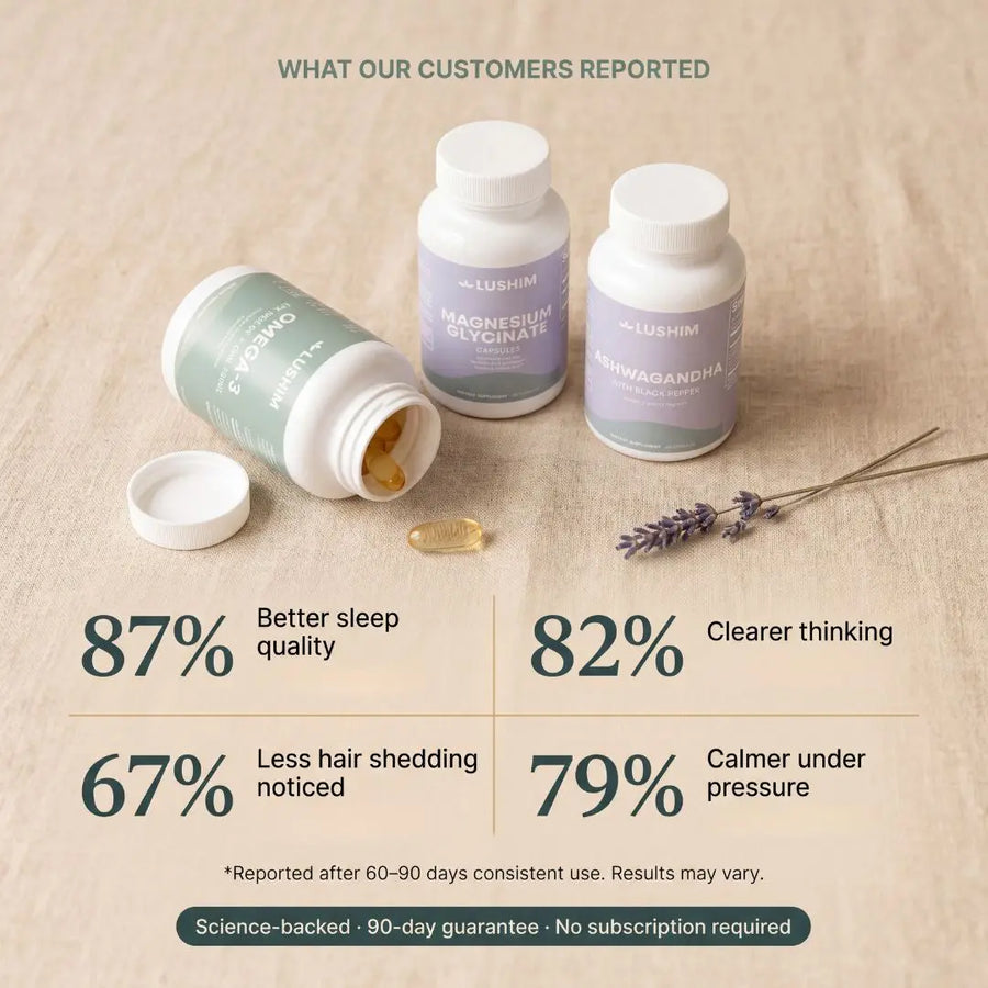 Sleep & stress relief supplement LUSHIM