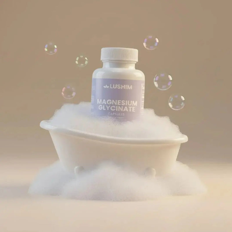 Magnesium Glycinate supplement for improved sleep aid and restful nights, enhancing relaxation and overall wellness