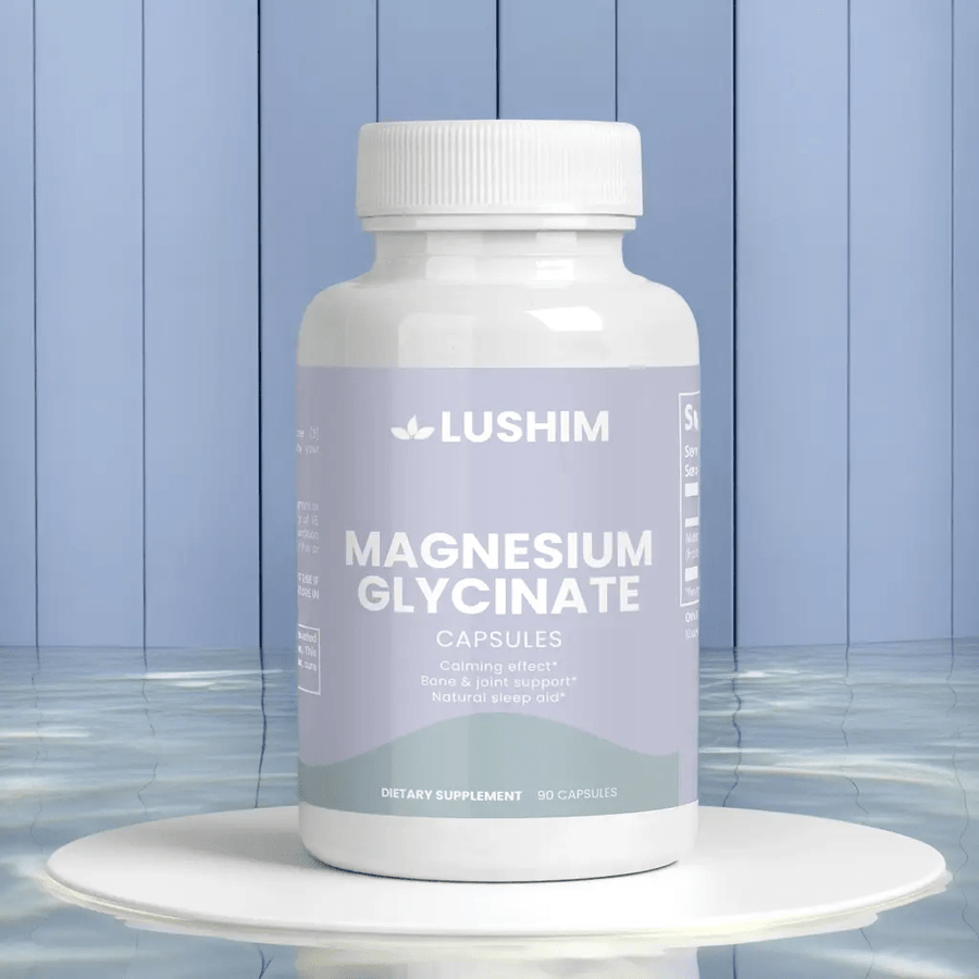 Magnesium Glycinate supplement for improved sleep aid and restful nights, enhancing relaxation and overall wellness