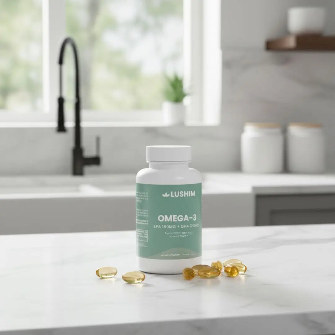 Omega-3 supplements supporting brain health and reducing inflammation effectively