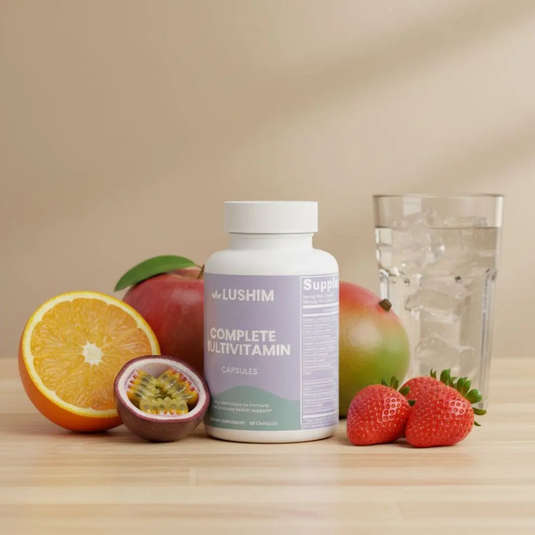 Multivitamin supplement promoting sustained energy levels and overall health support